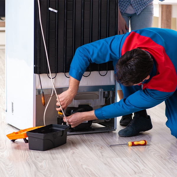 how much do you charge for refrigerator repair services in Gilmer Texas